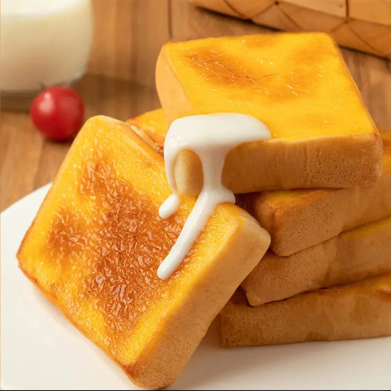 岩烧乳酪吐司面包切片夹心面包散装批发蓝莓风味早餐蛋糕点心零食