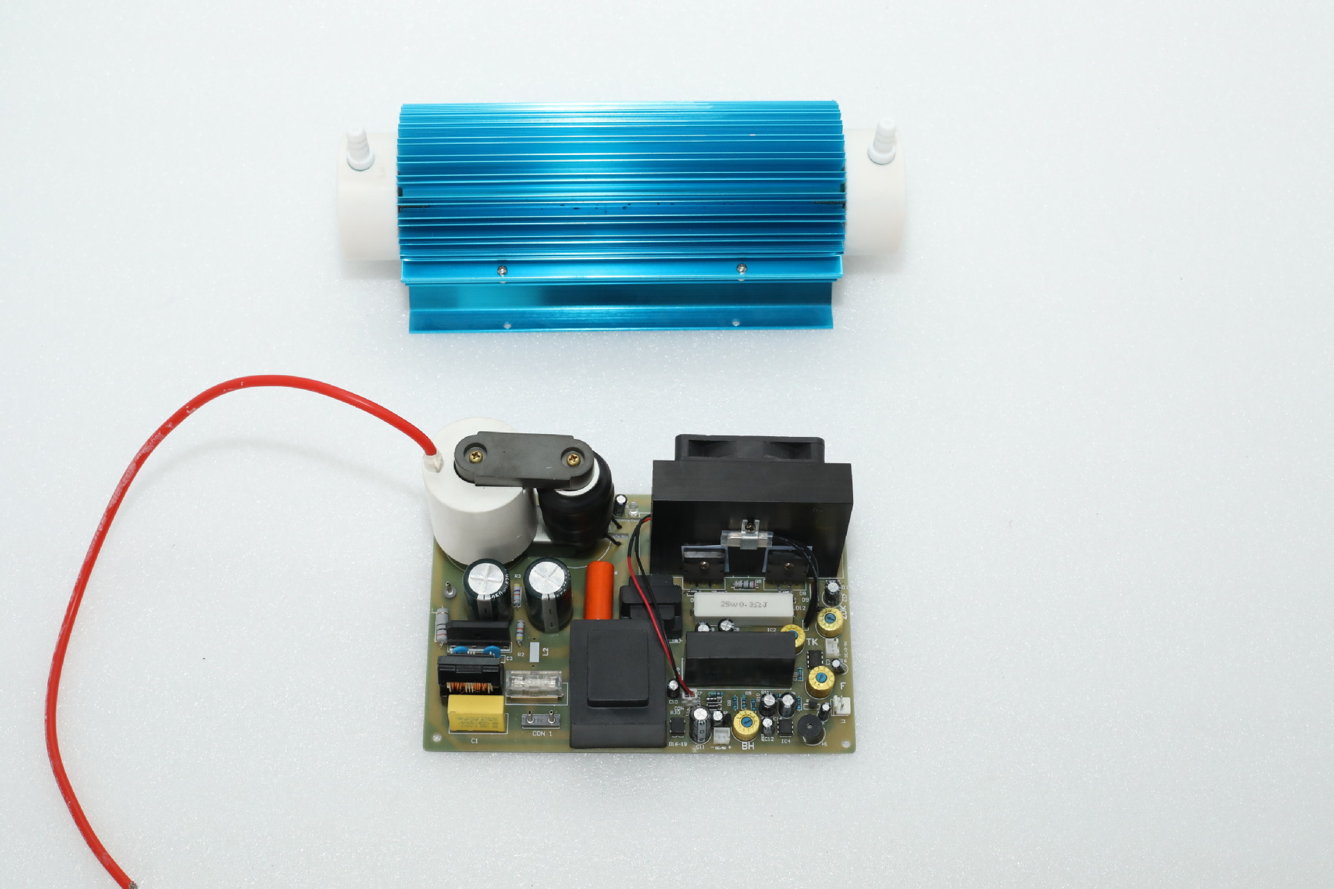 贵州科为25g双风冷臭氧发生器配件臭氧管臭氧电源双散热臭氧套件