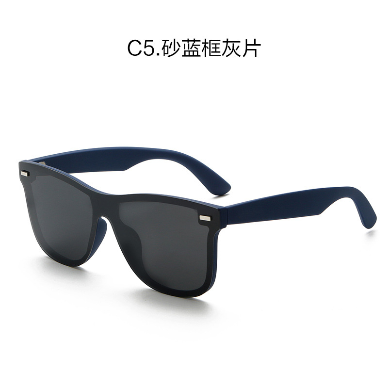 New European and American Reflective Lenses Tr Sunglasses Men's Fashion Sunglasses Men Sunglasses Sun Glasses Wholesale