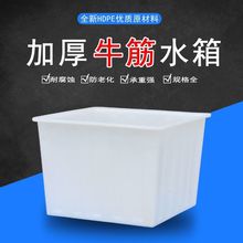 塑料水箱养殖储水家用加厚牛筋料周转箱养鱼养龟食品级长方形水箱