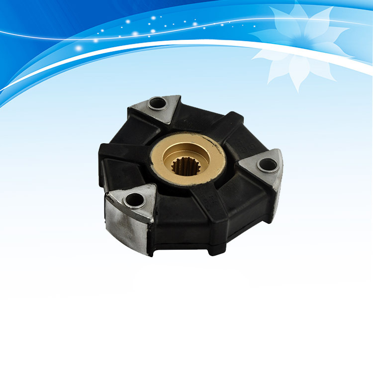 适用于洋马发动机橡胶连接件 挖机配件洋马15t外165金连接盘