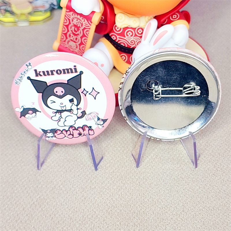 Sanrio Cute Bar Badge Baku Melody Cinnamoroll Babycinnamoroll Clow M Badge Brooch Wholesale