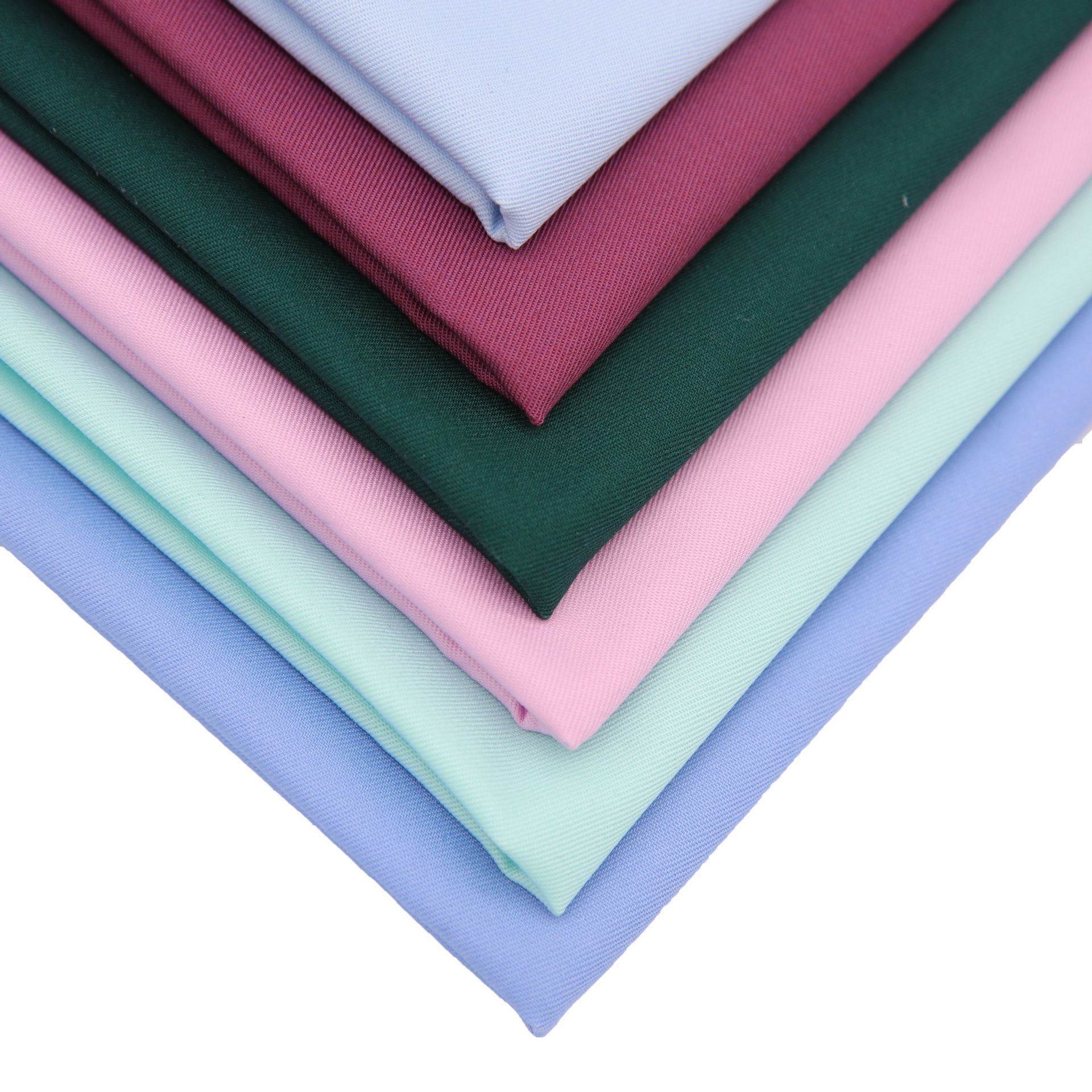 涤棉布绿色手术服面料 刷手衣包布医护面料 病号服白大褂面料厂家