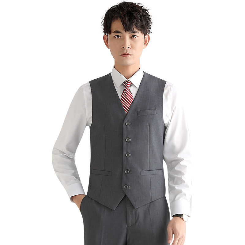 酒店前台服务员工作服职业马甲电影院酒吧男女士衬衫西裤马褂套装