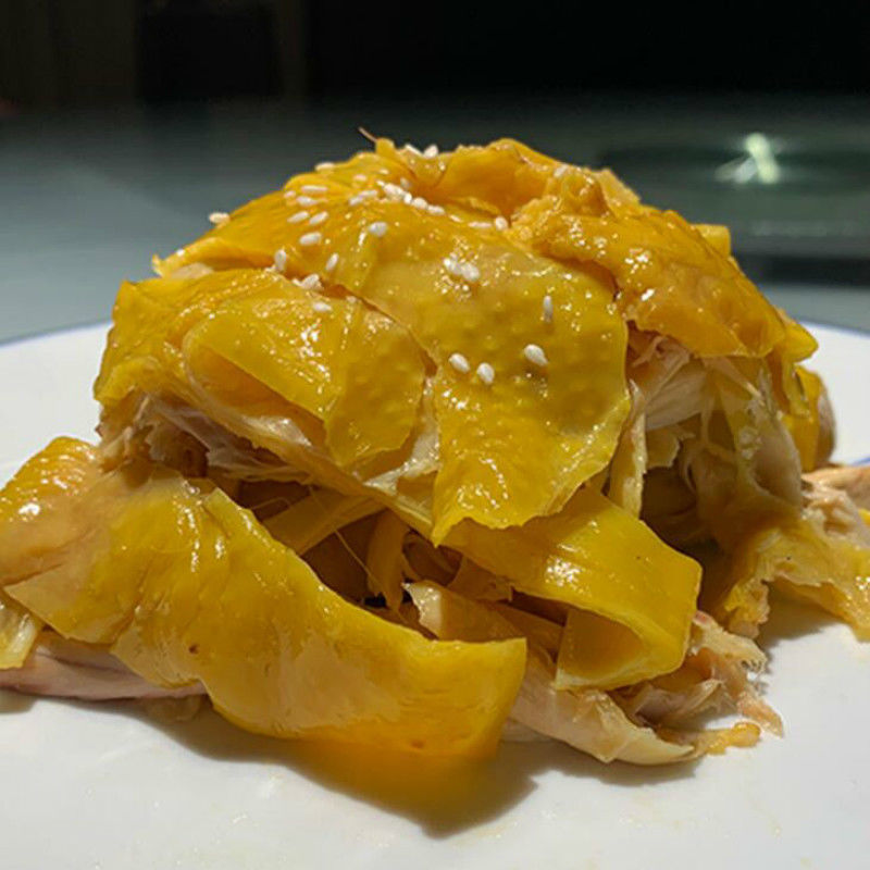 盐焗鸡广东整只鸡熟食真空白切鸡客家吃货卤味手撕鸡即食一件代发