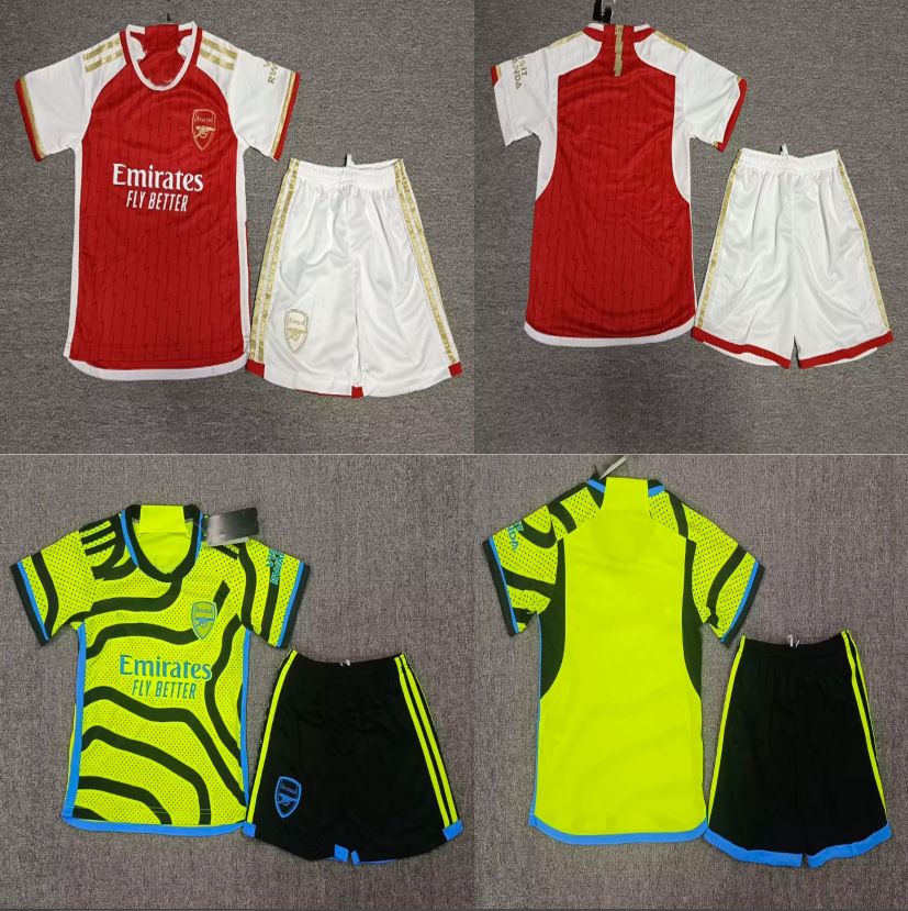 新款阿森纳主 客场哈弗茨29号童装足球服萨卡7号比赛球衣承接代发
