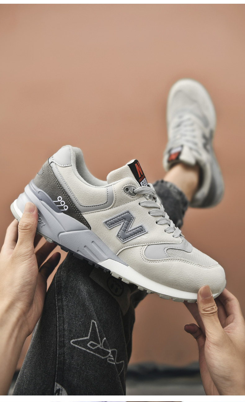 nb999运动鞋男夏季透气春秋新百伦酷跑官方正品n字休闲跑步鞋女鞋