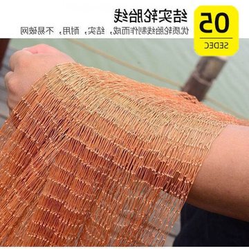 手撒网捕鱼网手工大力马线轮胎线尼龙线单丝老式传统旋网抛网鱼网