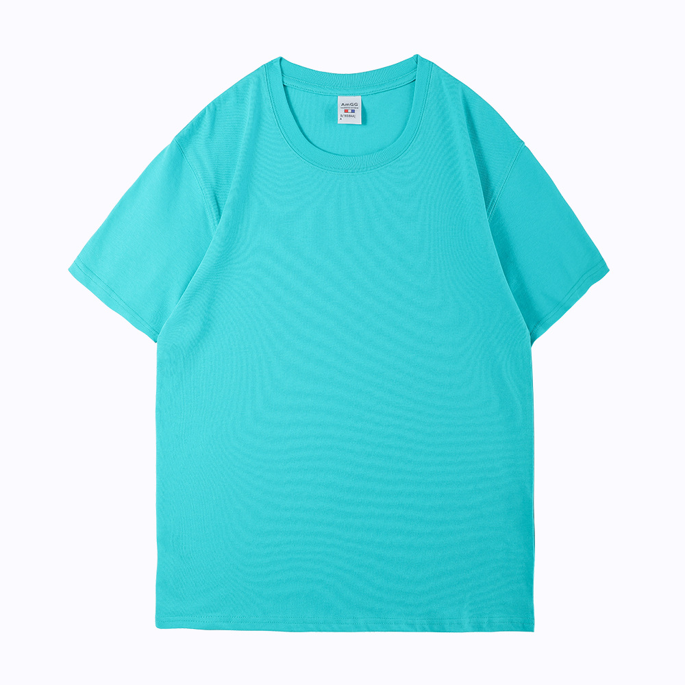 oversize宽松男士短袖230克重磅小落肩袖纯棉t恤衫日系复古打底衫