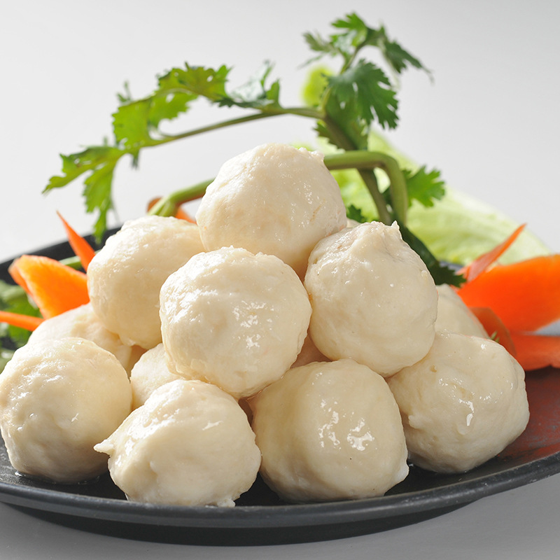花枝丸 墨鱼丸 油炸小吃半成品 火锅丸子食材