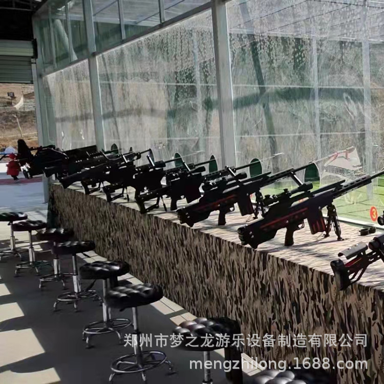 河南新乡枪林弹雨夜市广场摆摊梦之龙游乐设备源头