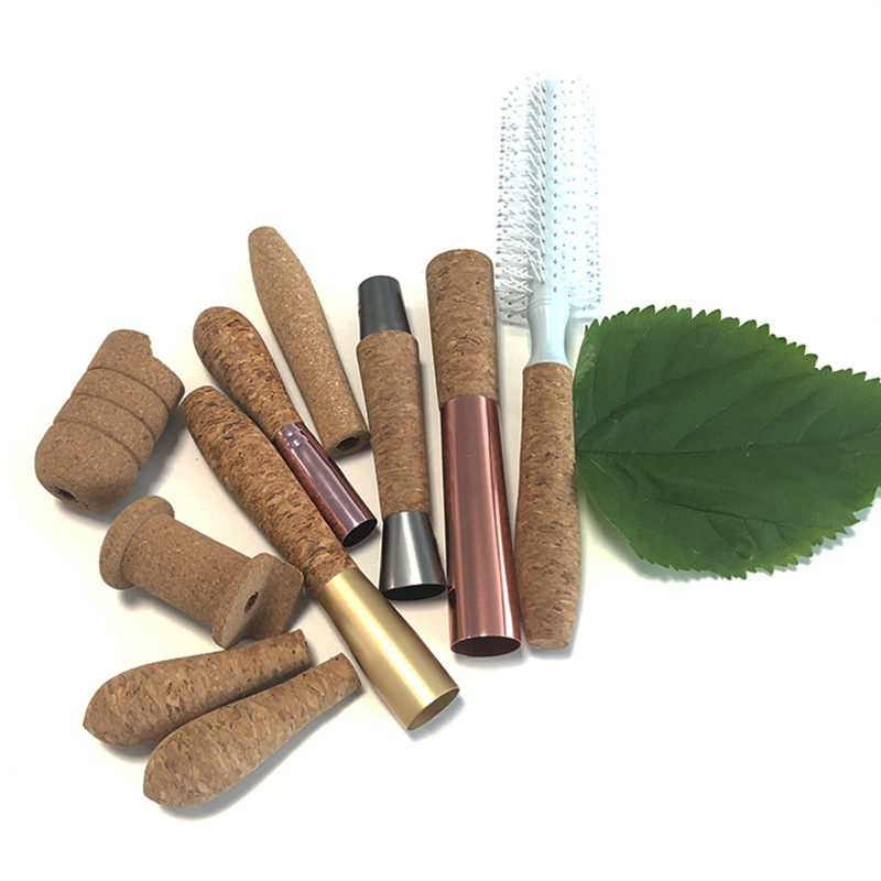 厂家软木手柄纹身机软木手柄软木制品合成软木登山仗手柄定制