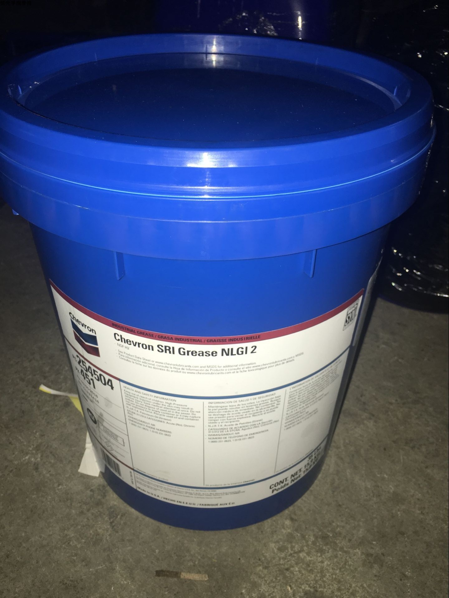 雪佛龙德乐600超低灰合成机油15w-40 国六排放标准机油 api ck-4