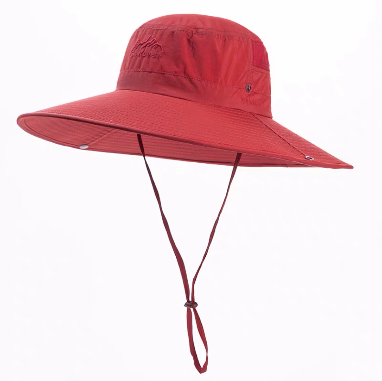 Hat Men's Summer Fisherman Hat Outdoor Outing Sun Protection Alpine Cap Summer Fishing Sun Hat Beach Big Brim Bucket Hat