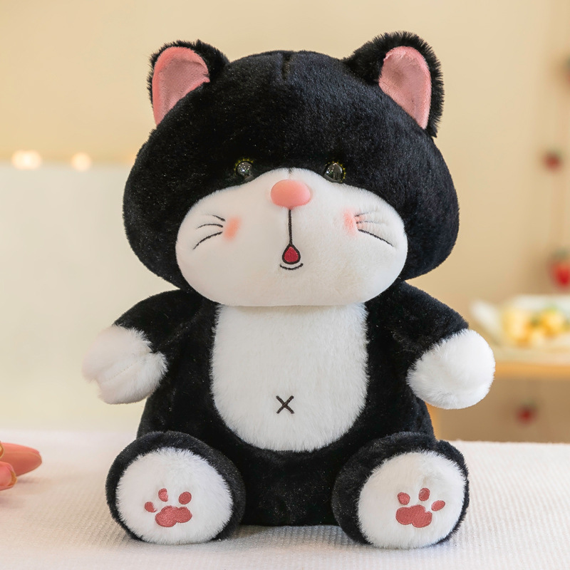 Foreign Trade Plush Toy Kitty Doll Animal Ragdoll Cute Doll for Children Baby Comfort Birthday Gift