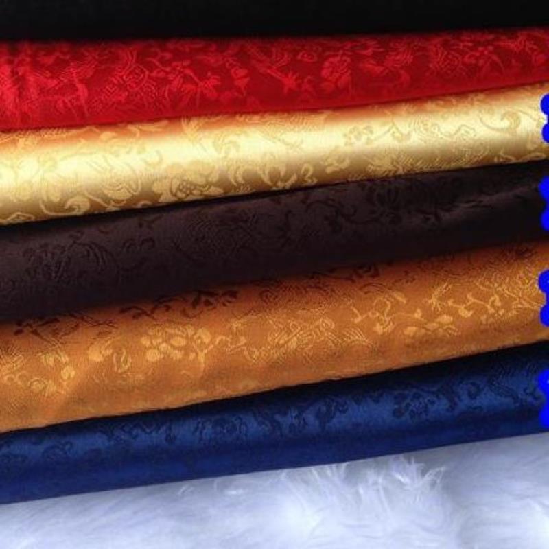 暗纹面料龙纹布料仿古提花丝绸缎练功服汉服唐装cos服装织锦缎