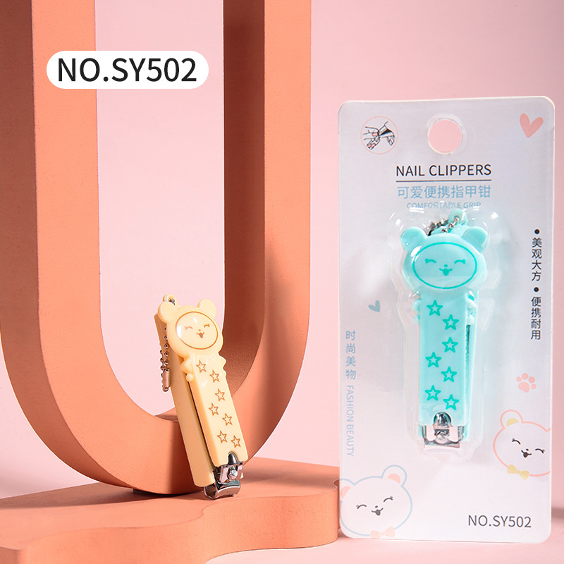 Lmltop Cartoon Nail Clippers Cute Nail Clippers Small Portable Stainless Steel Nail Clippers Wholesale Sy500