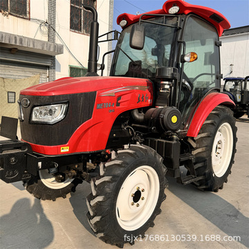 东方红me704四缸拖拉机 70马力补后直提可搭配前铲后挖农用车
