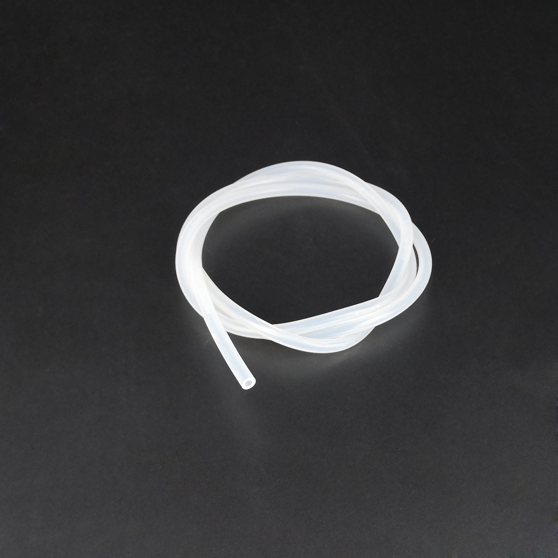 2x4x100小喷壶硅胶管食品级吸奶器透明硅胶管酒精消毒喷雾枪软管