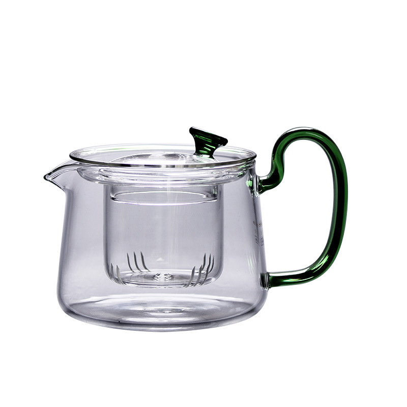 Electric Ceramic Stove Exclusive Heat-Resistant Glass Teapot Pu'er Black Tea Teapot Scented Teapot Heat-Resistant Tea Making Device Tea Set