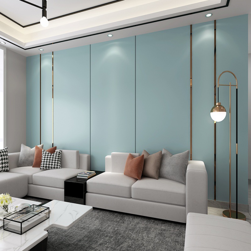 竹木纤维护墙板电视背景墙扣板北欧快装卧室客厅简约集成墙板装饰