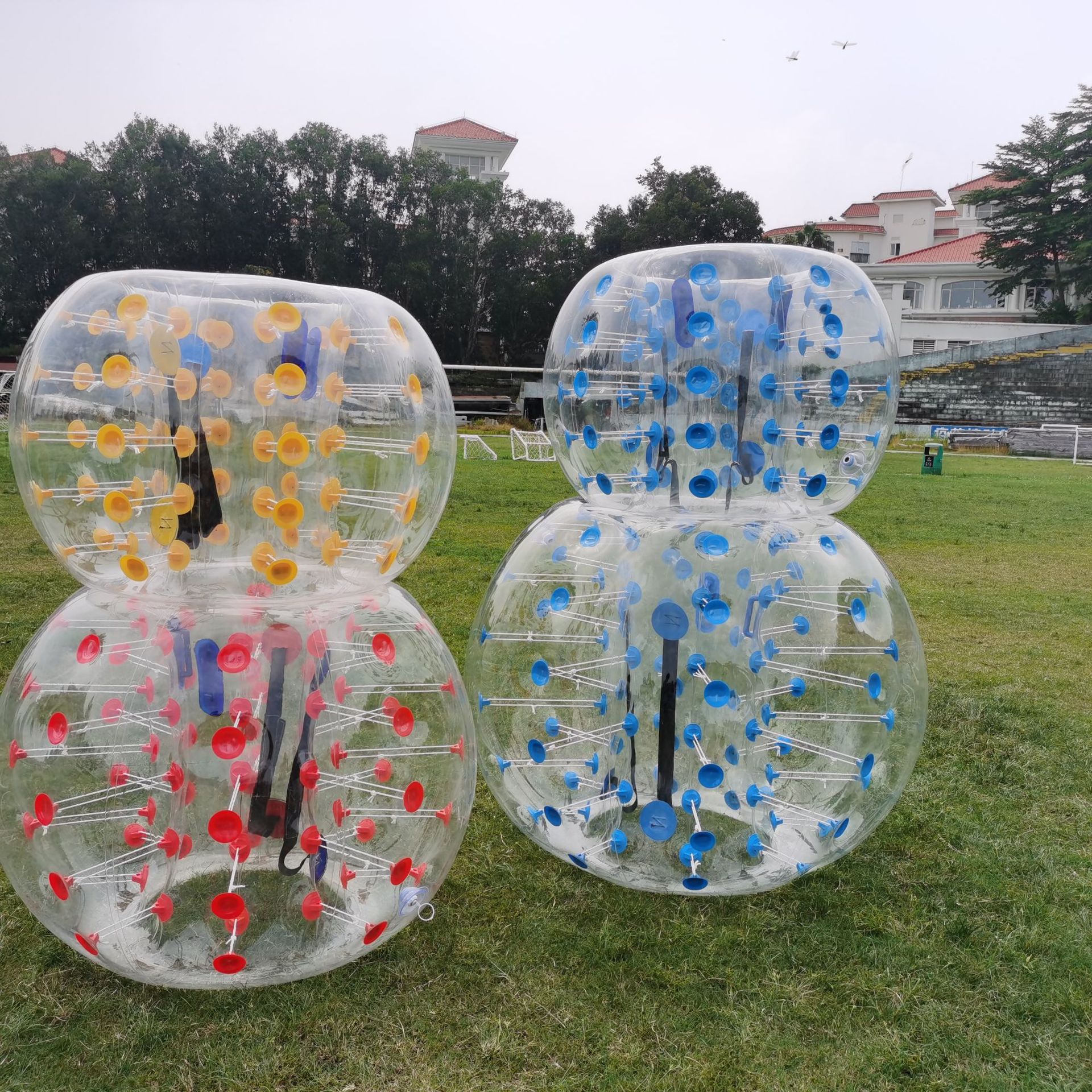 pvc充气碰碰球雪地碰碰球竞技碰撞球趣味运动会道具tpu充气撞击球