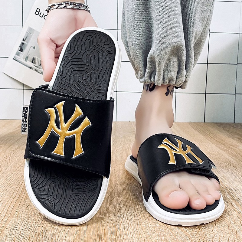 魔术贴拖鞋男外穿休闲时尚百搭韩版潮流情侣户外运动沙滩防滑凉鞋