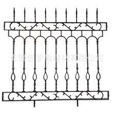 铸铁护栏小区庭院铁艺栅栏工厂防攀爬透视围墙源头厂家