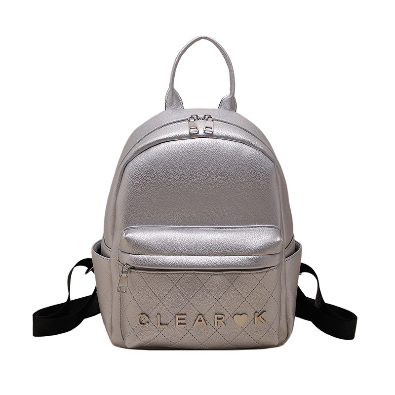 Source Manufacturer Backpack Women's Popular New Fashionable Backpack Portable All-Match Handbags Large Capacity Student