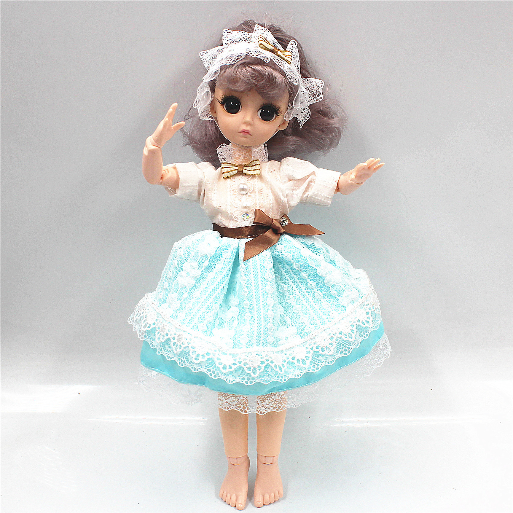 12寸精美娃娃 bjd关节娃娃 套装裙子 礼服时装 多款