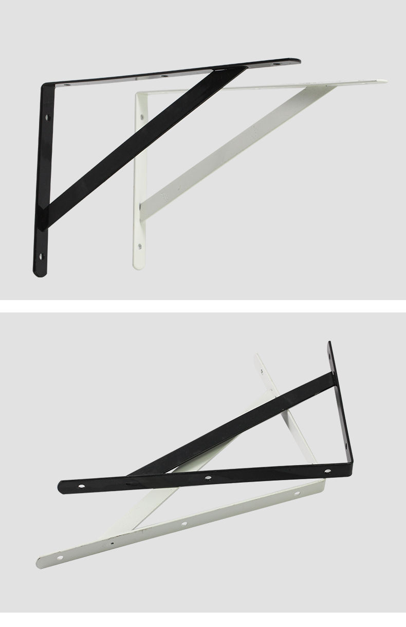 墙上支架三角固定架层板托隔板架托直角支架支撑架置物架三角支架