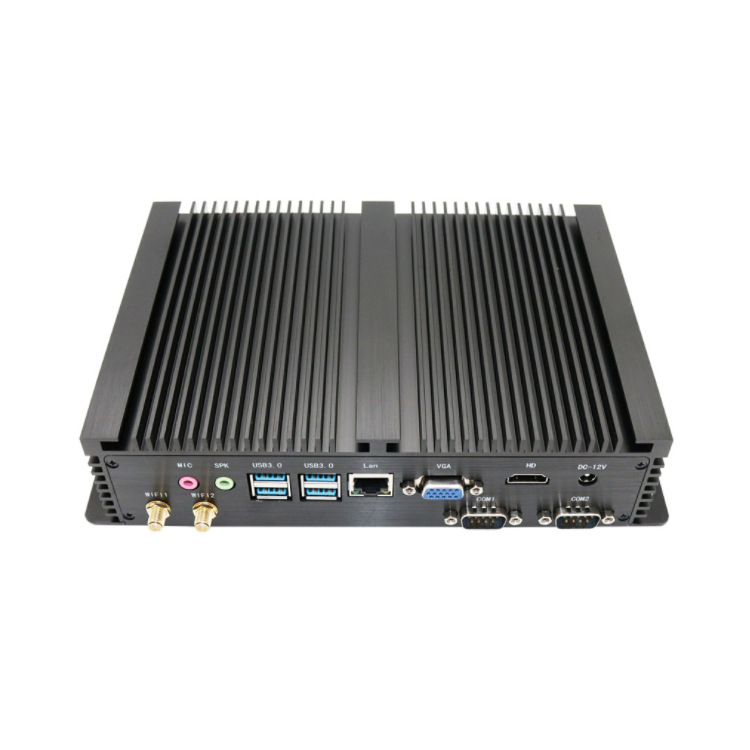 微型嵌入式迷你电脑赛扬1007u 1037u 双网多串口工控主机厂家直销