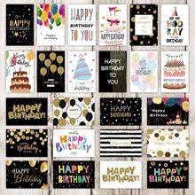 happy birthday card envelope small birthday生日贺卡跨境