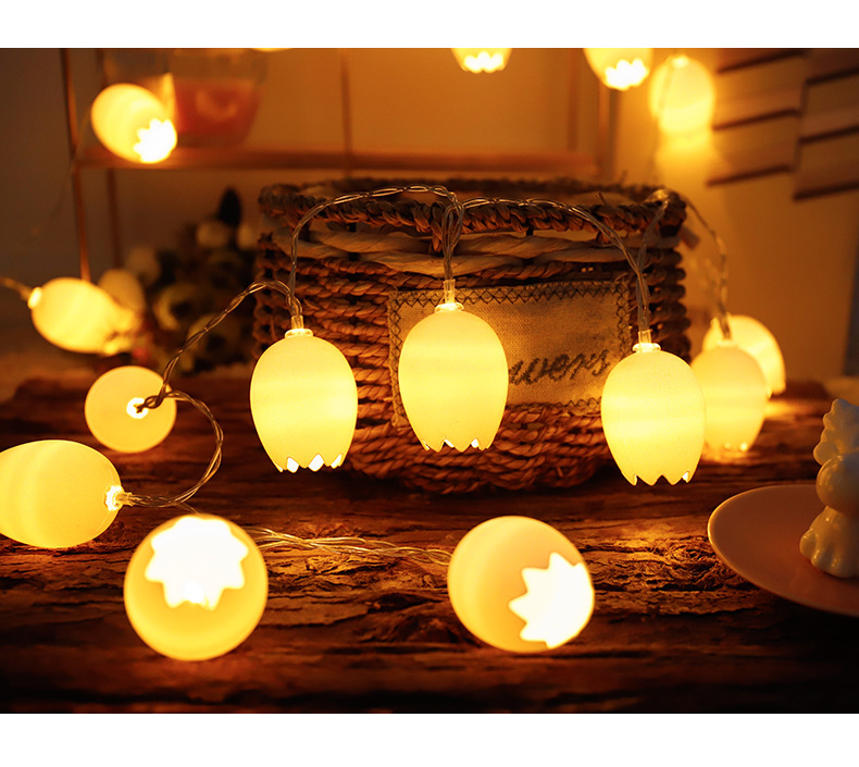 鸡蛋壳灯饰挂灯led小彩灯抖音同款网红房间装饰少女心布置ins灯