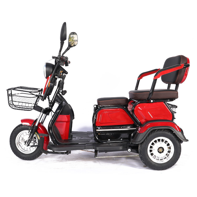 Cross-Border Export Elderly Scooter 48 V60v Universal Leisure Electric Tricycle Electric Vehicle Manufacturers Supply