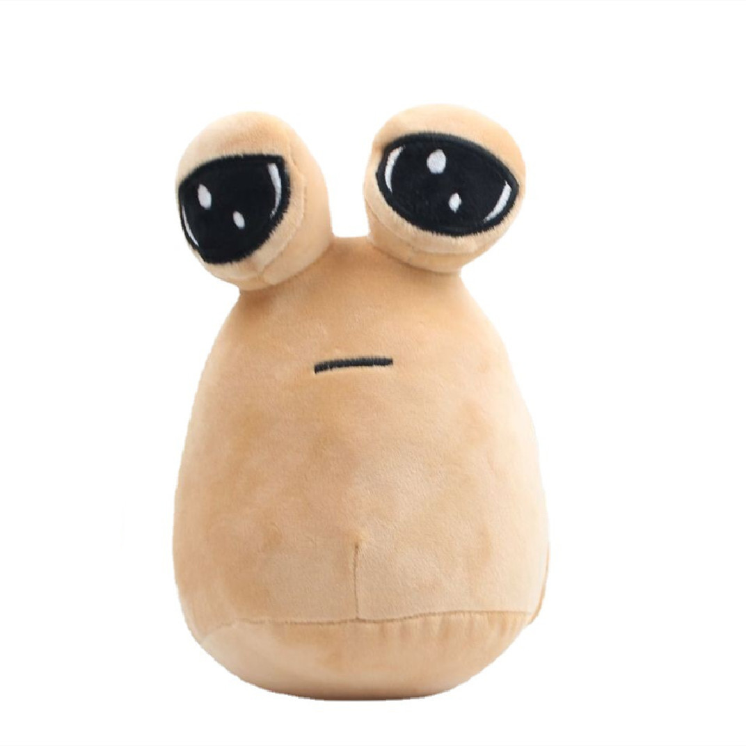 跨境pou plush 大眼外星人 毛绒玩具公仔我的宠物外星人玩偶礼物