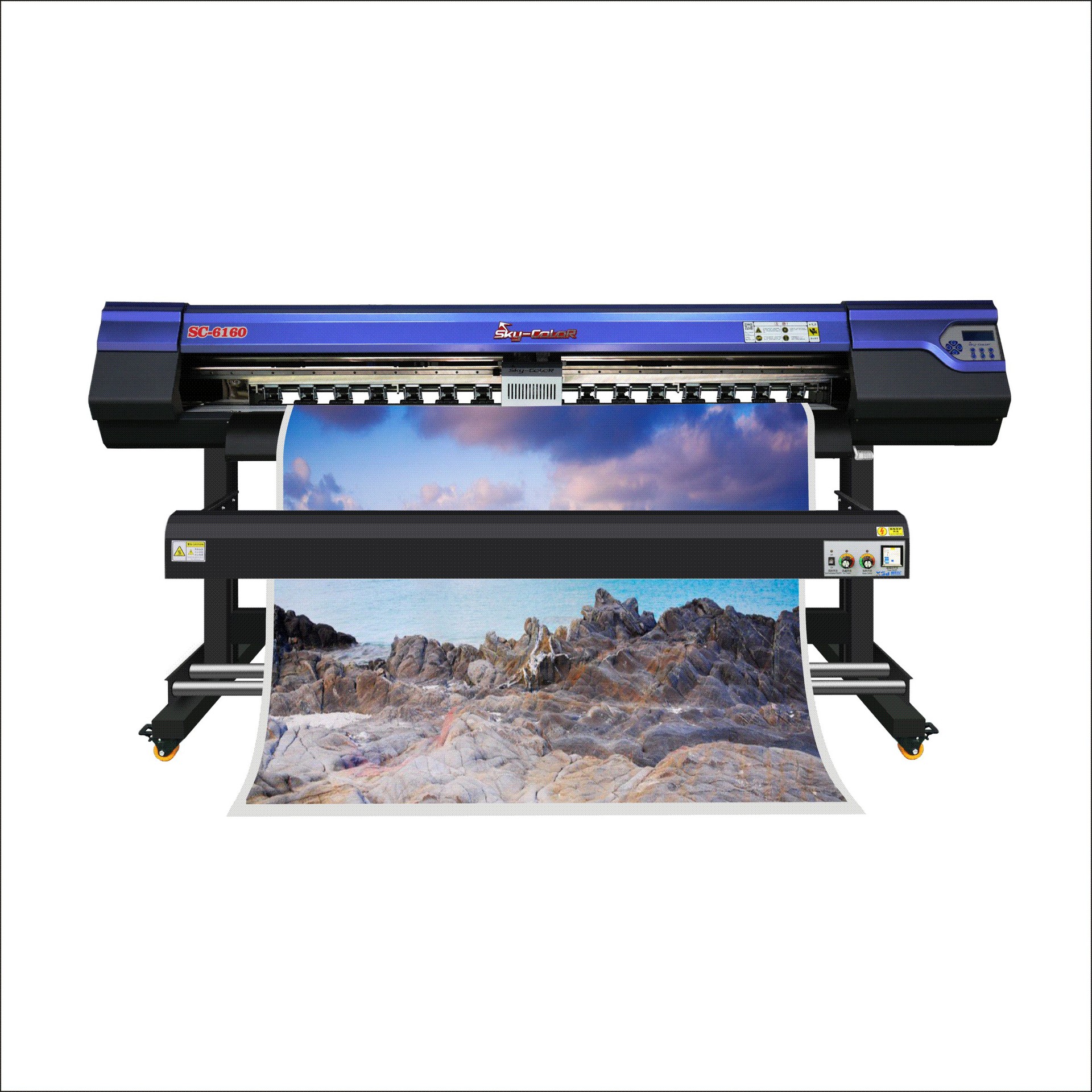 天彩6160-4720喷头五带头系列 写真机