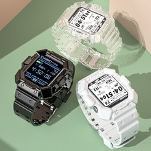 适用iwatch6苹果手表表带 applewatch5/6/SE代3/4/2创意表壳一体