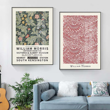 William Morris威廉·莫里斯的印花装饰画后现代美学设计海报壁画