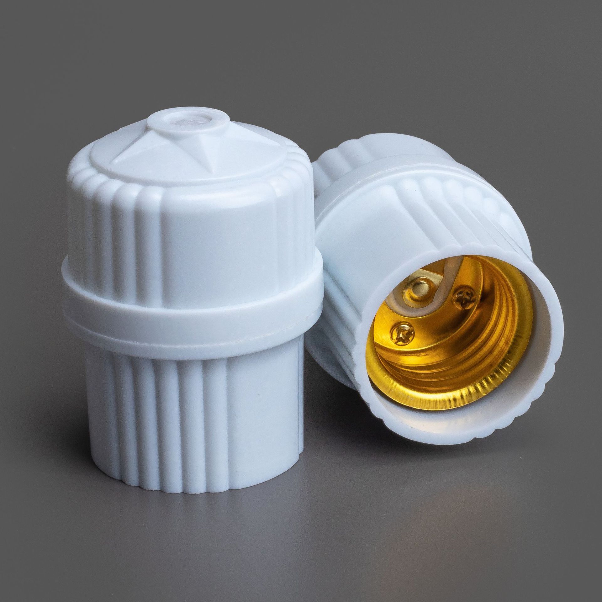 悬吊式五角星胶木灯头内螺纹e27螺口灯头阻燃电木灯头专用