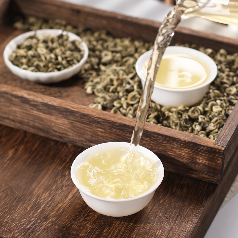 珍珠茉莉玉螺花茶 广西横县茉莉花茶新茶 浓香型茉莉花茶礼盒装