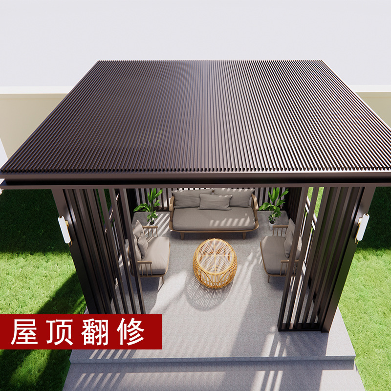 聚氨酯长城板屋顶防火保温隔热板室内吊顶隔音雨棚阳光房板材源头