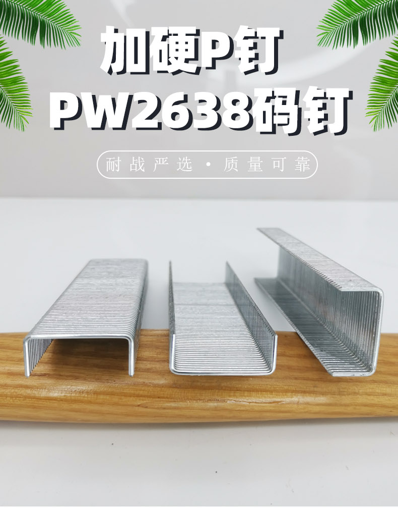 SLPW2638宽码钉 大马丁 家具钉 拼板钉P08 P10 P13 P15 P17 P19