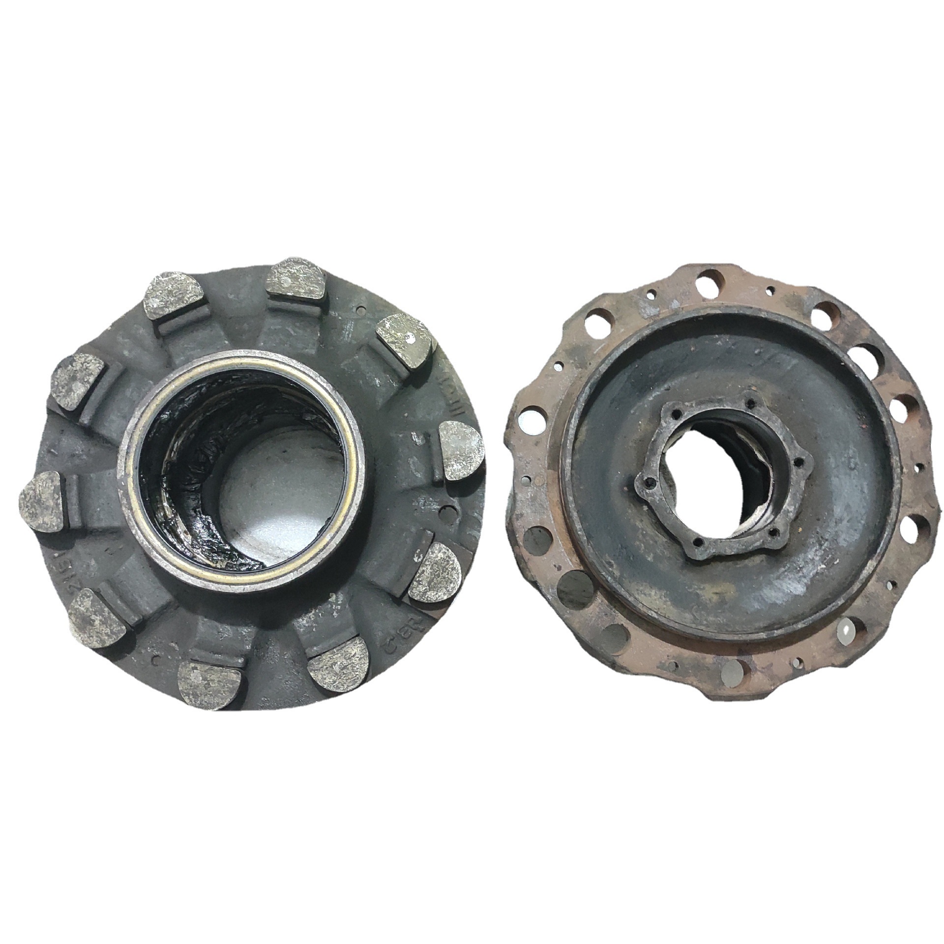 新日野700前后轮毂轴头 10孔 二手拆车件 fs1e e13c发动机 hino