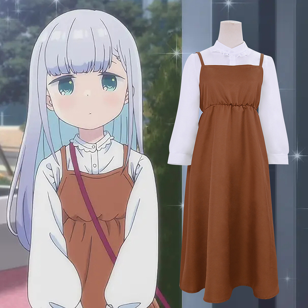 阿波连玲奈cosplay连衣裙 动漫测不准的阿波连cos服全套女裙现货