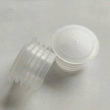 透明螺纹螺母孔防尘堵头无孔易拉盖瓶盖塑料内塞化妆水塑料盖批发