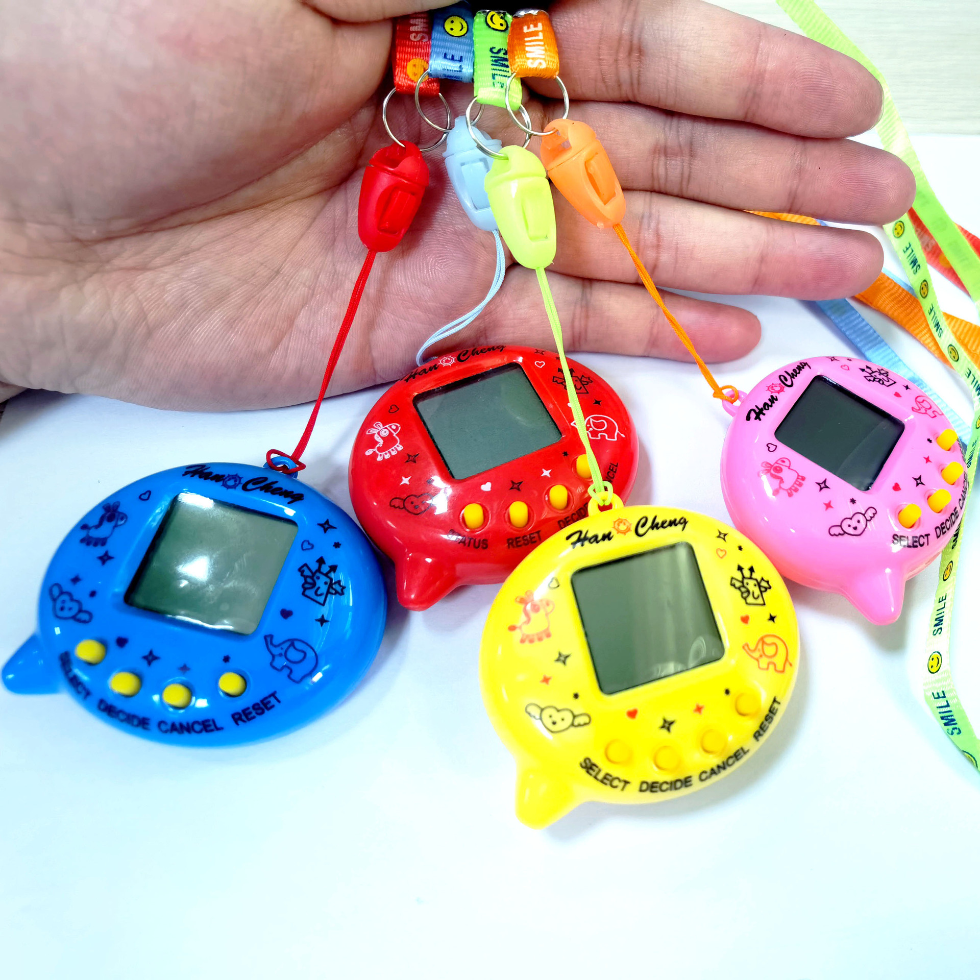 跨境专供迷你掌上电子宠物机虚拟养成可互动儿童小游戏机电子玩具