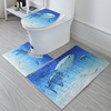 Ocean world Diamond closestool suit Three Shower Room non-slip Mat bedroom carpet Cross border Amazon Ocean world Diamond closestool suit Three Shower Room non-slip Mat bedroom carpet Cross border Amazon