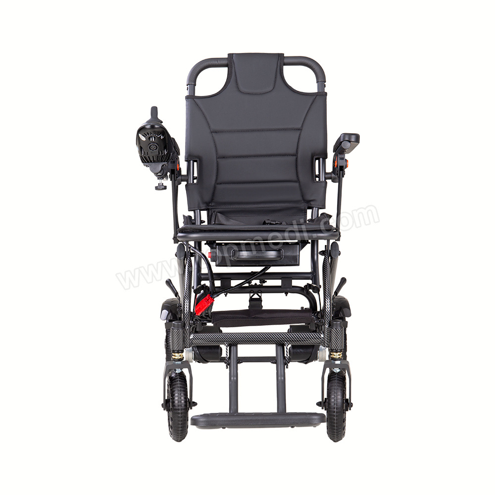 残疾人老年人电磁刹车碳纤维颜色处理铝合金电动轮椅16kg-阿里巴巴