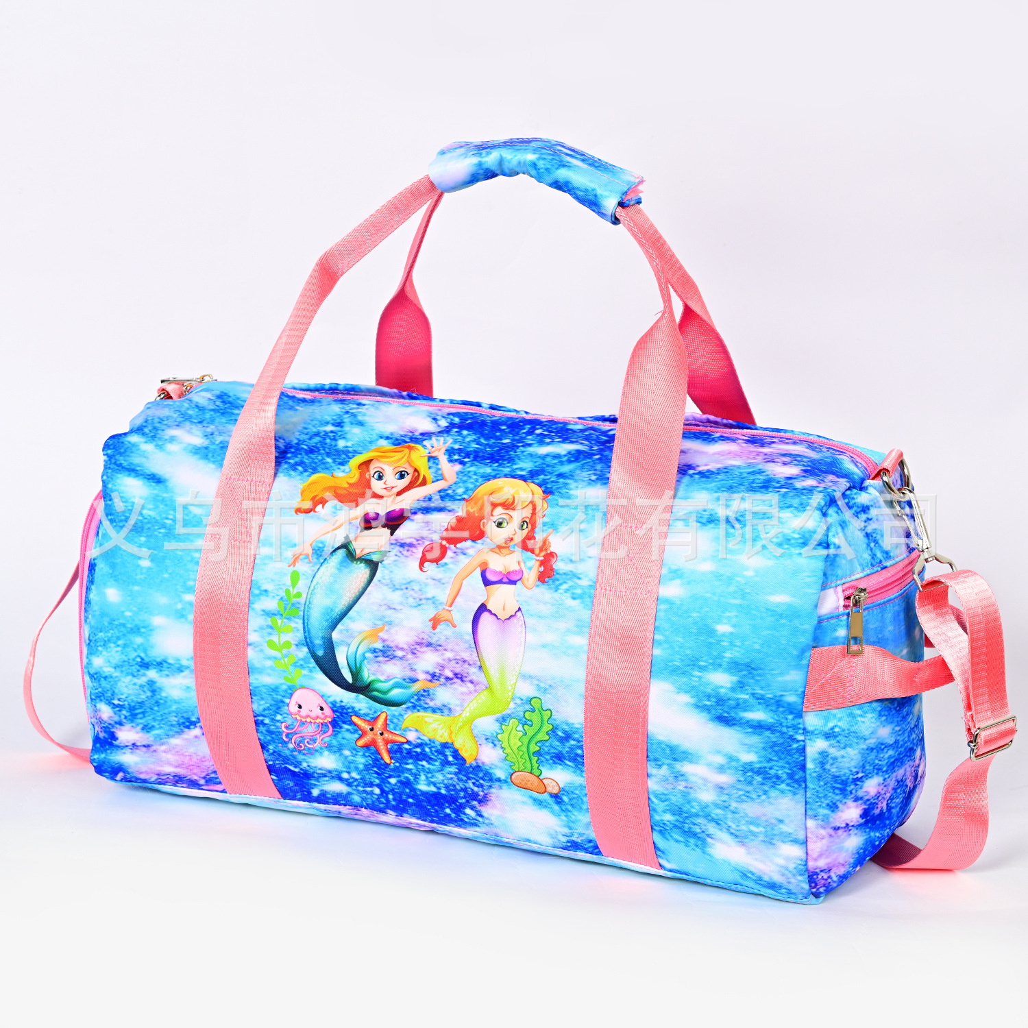 Cross-Border Amazon New Unicorn Travel Bag Waterproof Sports Fitness Yoga Bag Large Capacity Handbag